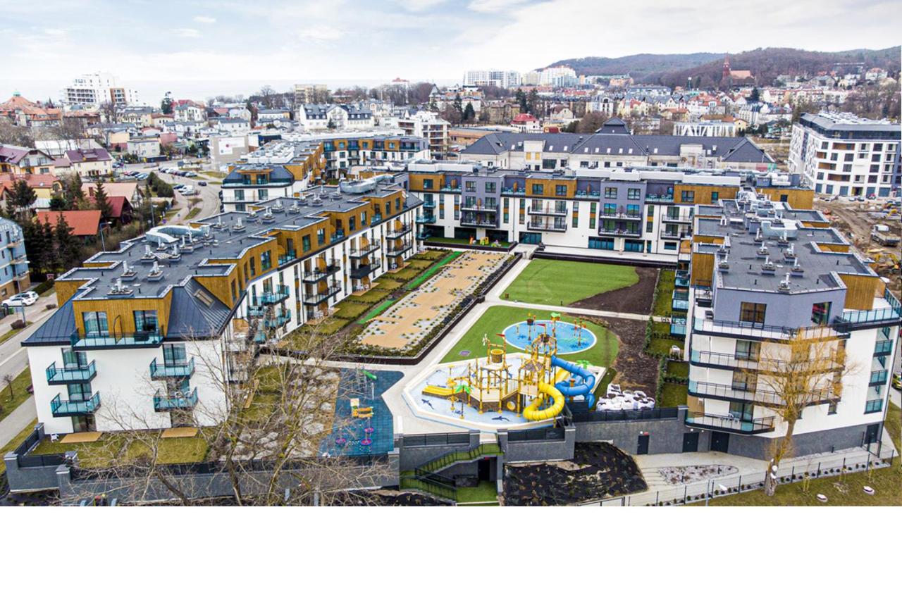 Bel Mare Apartament 128 Z Ogrodkiem Miedzyzdroje Bagian luar foto